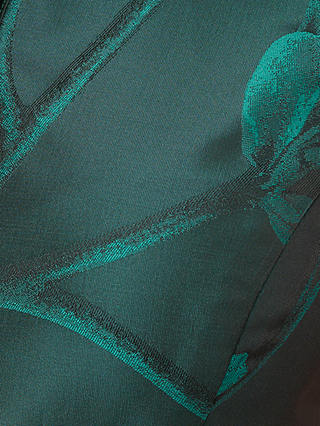 Aidan Mattox by Adrianna Papell Midi Floral Jacquard Shirt Dress, Green