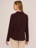 Adrianna Papell Twist Front Long Sleeve Top