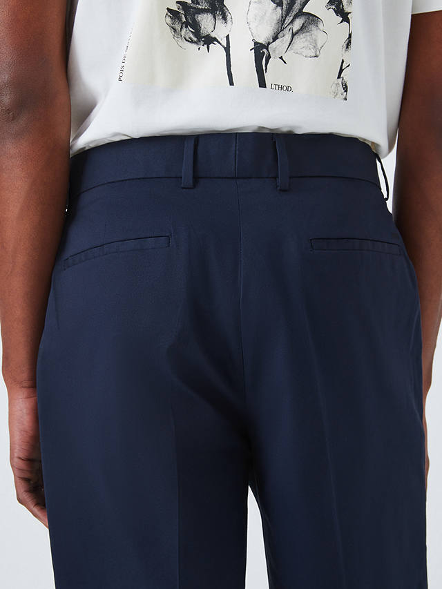 Kin Cotton Blend Chino Shorts, Dark Sapphire