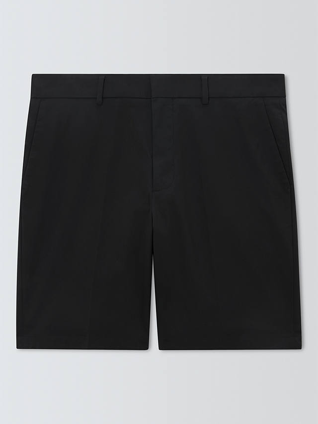 Kin Cotton Blend Chino Shorts, Black Beauty
