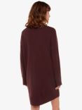 Whistles Amelia Wool Jumper Dress, Burgundy