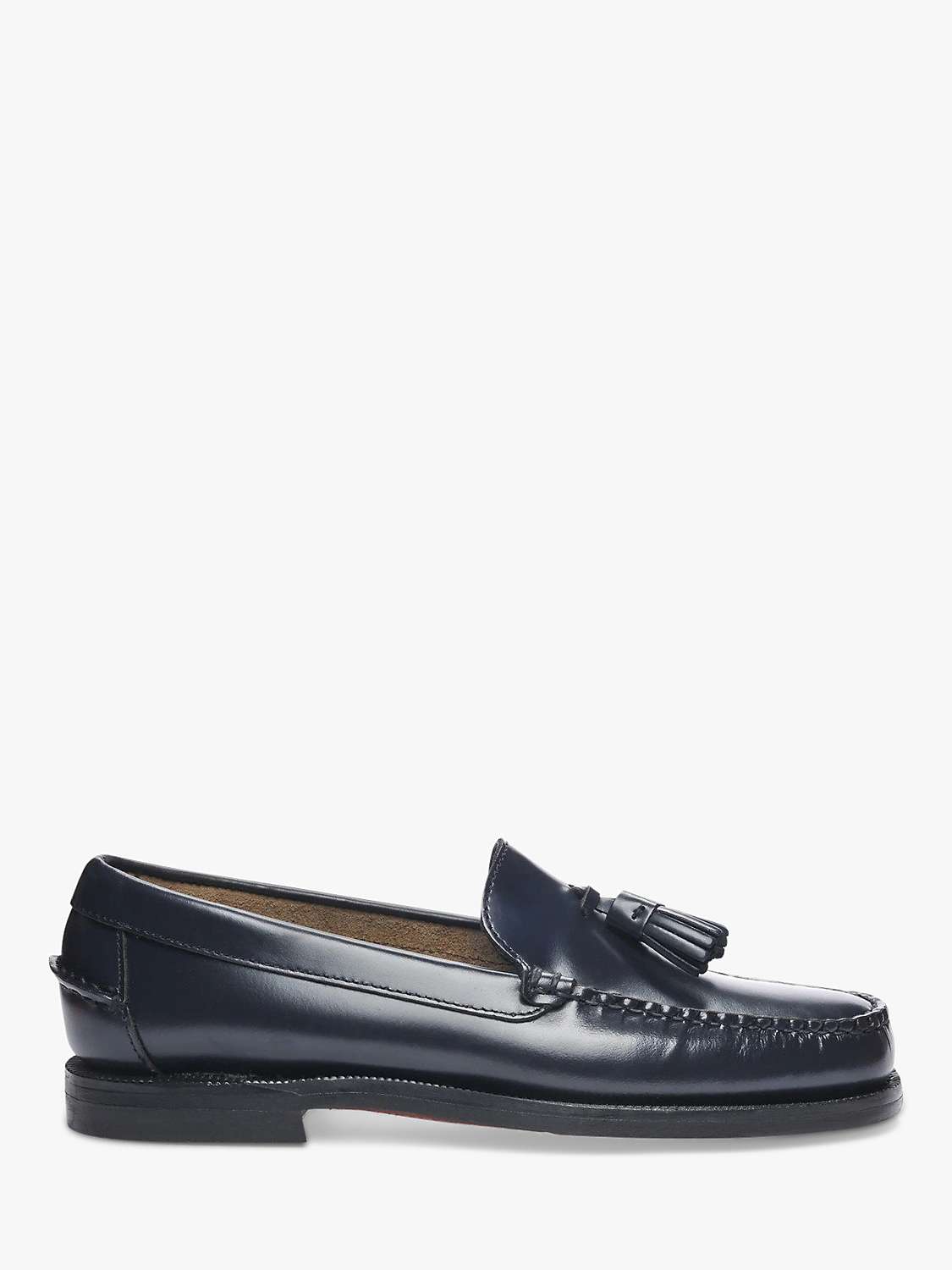 Buy Sebago Classic Will Loafers, Navy Online at johnlewis.com