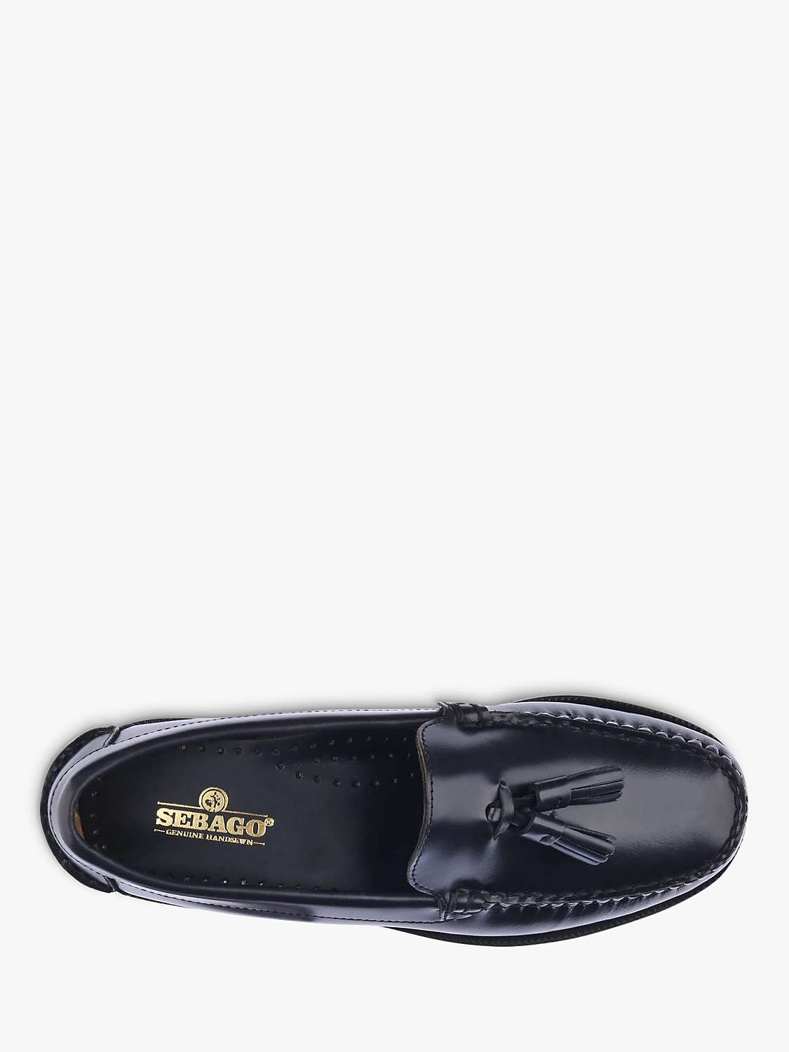 Buy Sebago Classic Will Loafers, Navy Online at johnlewis.com