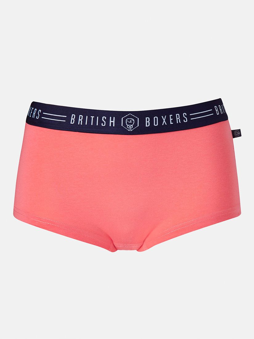 British Boxers Hipster Knickers, Brights at John Lewis & Partners