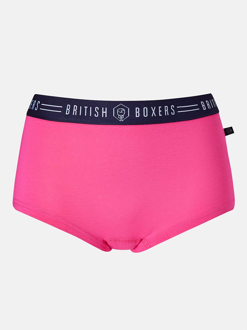 British Boxers Hipster Knickers, Brights at John Lewis & Partners