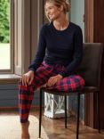 British Boxers Tartan Brushed Cotton Pyjama Trousers, Dumbarton