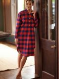 British Boxers Tartan Brushed Cotton Nightshirt, Dumbarton