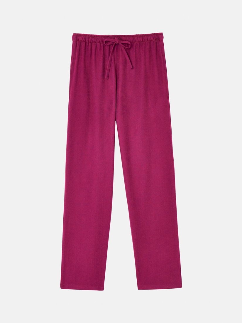 Buy British Boxers Herringbone Brushed Cotton Pyjama Trousers Online at johnlewis.com
