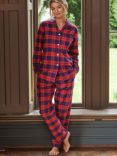 British Boxers Tartan Brushed Cotton Pyjama Set, Dumbarton