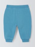 John Lewis ANYDAY Baby Cotton Joggers, Blue