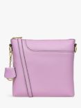 Radley Pockets 2.0 Medium Leather Cross Body Bag, Sugar Pink