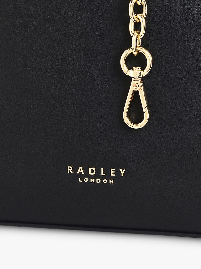 Buy Radley Warnham Court Small Zip Top Grab Bag, Black Online at johnlewis.com