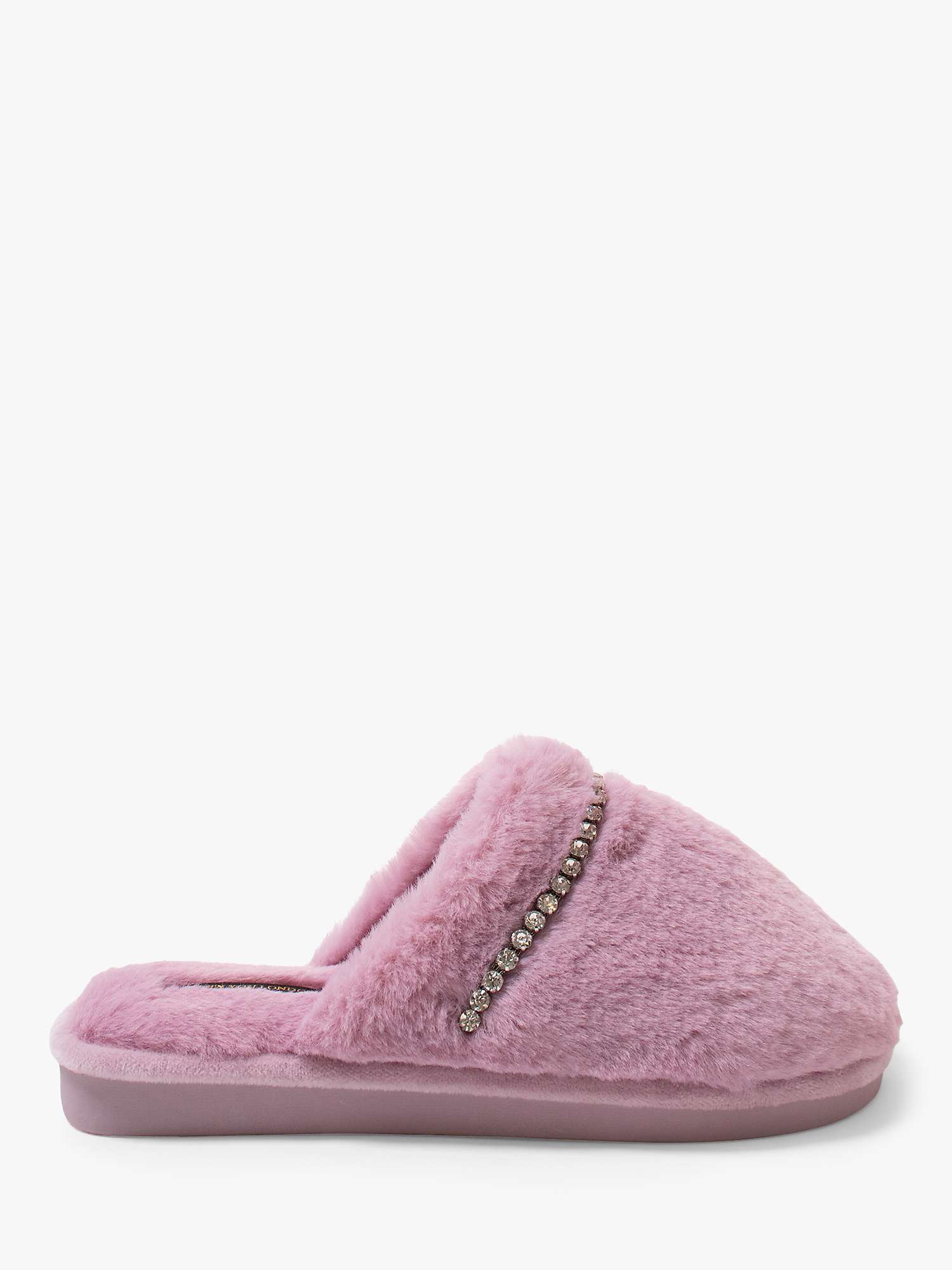 Buy Pretty You London Gracie Embellished Mule Slippers Online at johnlewis.com