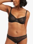 Nudea Lift Mesh Logo Balconette Bra