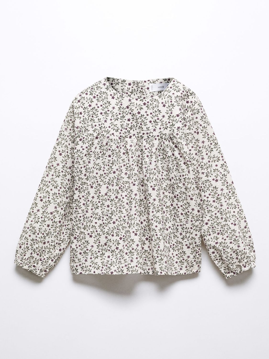 Floral print blouse - Teenage girl