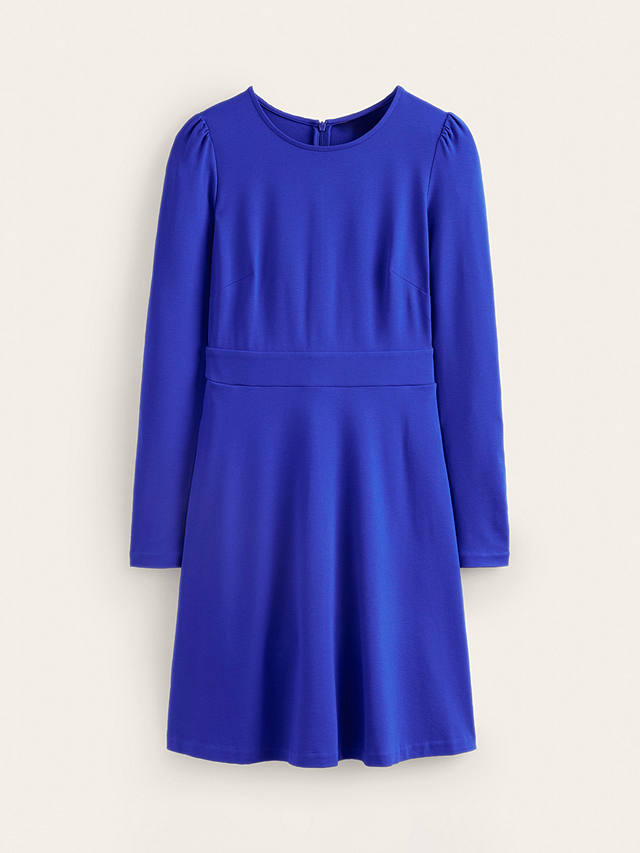 Boden Sabrina Swing Jersey Dress, Bright Blue