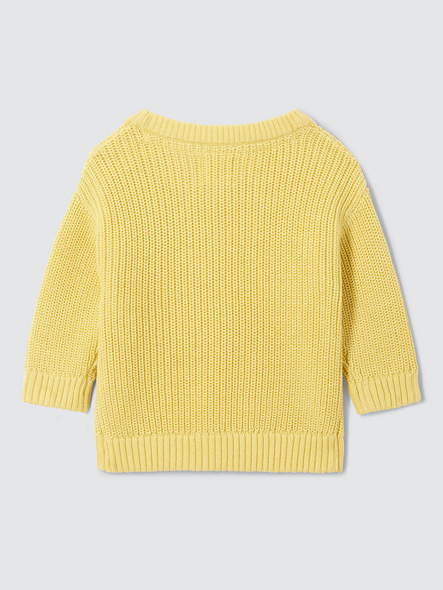John Lewis ANYDAY Baby Knit Jumper, Yellow