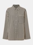 Whistles Cotton Stripe Pyjama Top