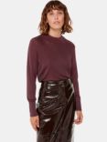 Whistles Sparkle High Neck Knit Jumper