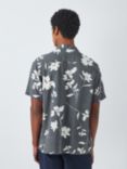 Kin Floral LENZING™ ECOVERO™ VISCOSE Revere Collar Short Sleeve Shirt