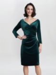 Gina Bacconi Zoe Velvet Wrap Dress