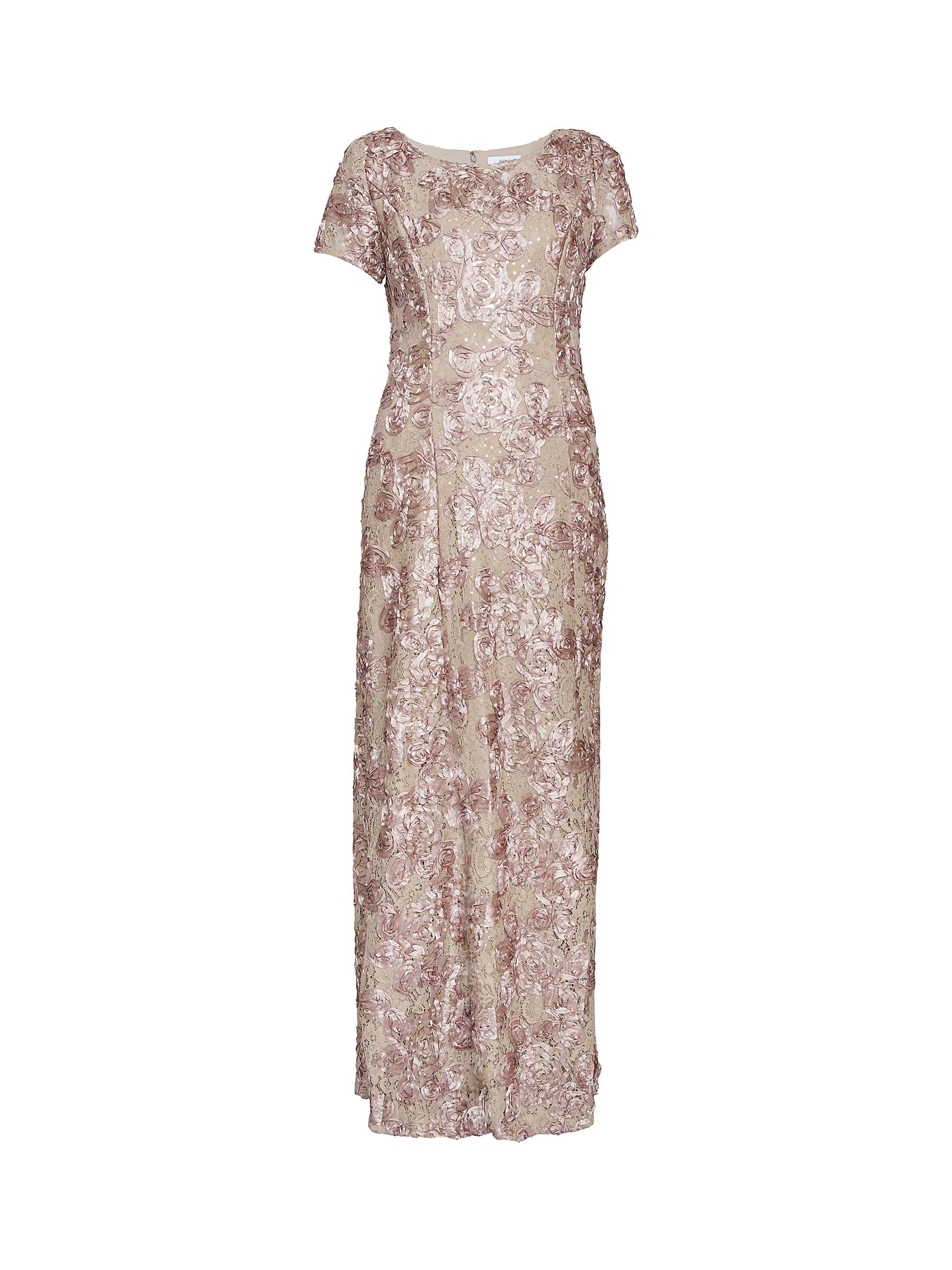Buy Gina Bacconi Nancy Gown, Champagne Online at johnlewis.com