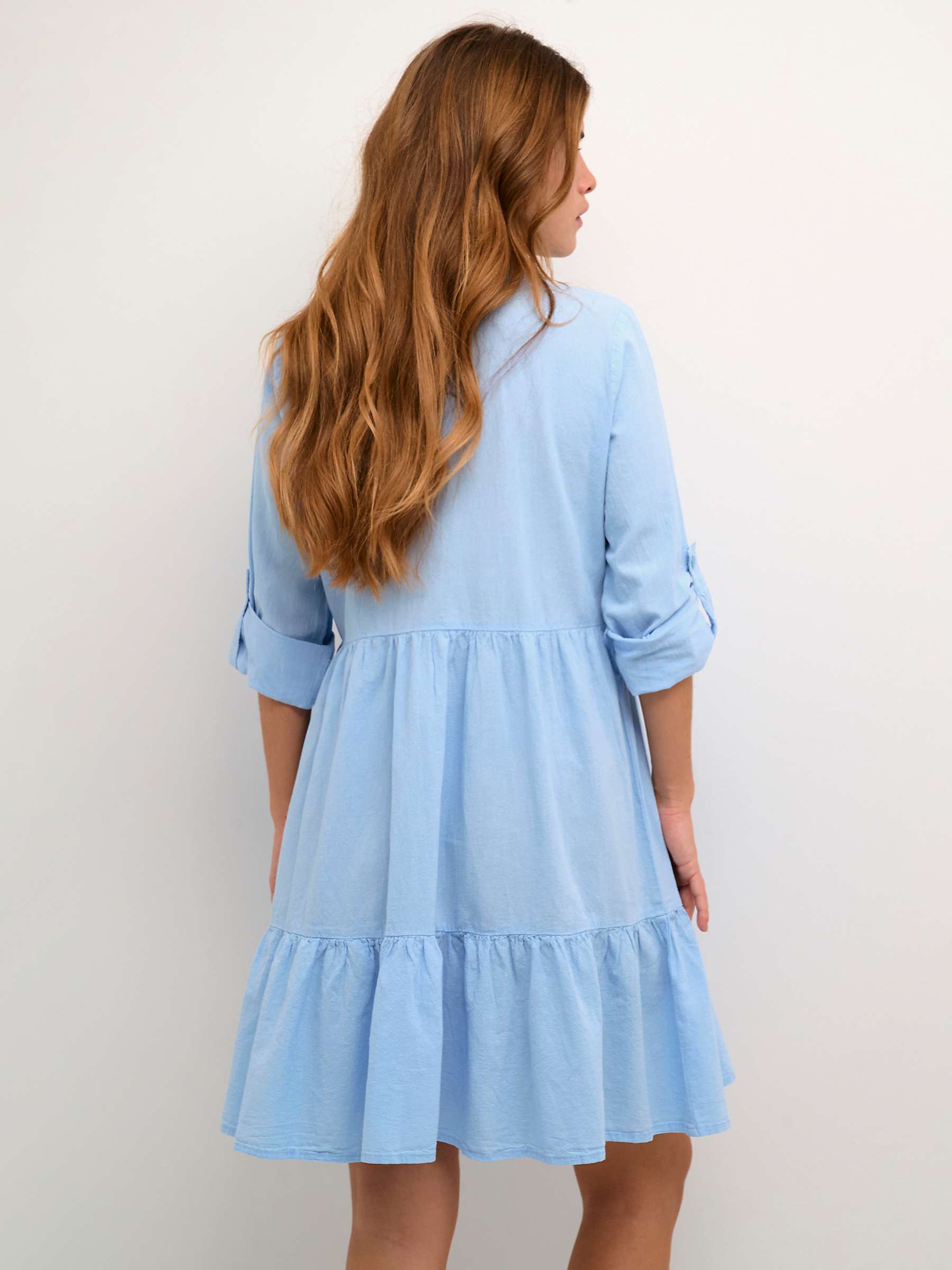 Buy KAFFE Naya Cotton Shirt Dress Online at johnlewis.com