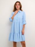 KAFFE Naya Cotton Shirt Dress, Windsurfer