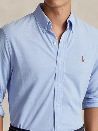 Polo Ralph Lauren Knit Oxford Shirt, Blue