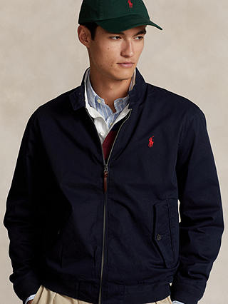 Polo Ralph Lauren Twill Windbreaker Jacket, Navy