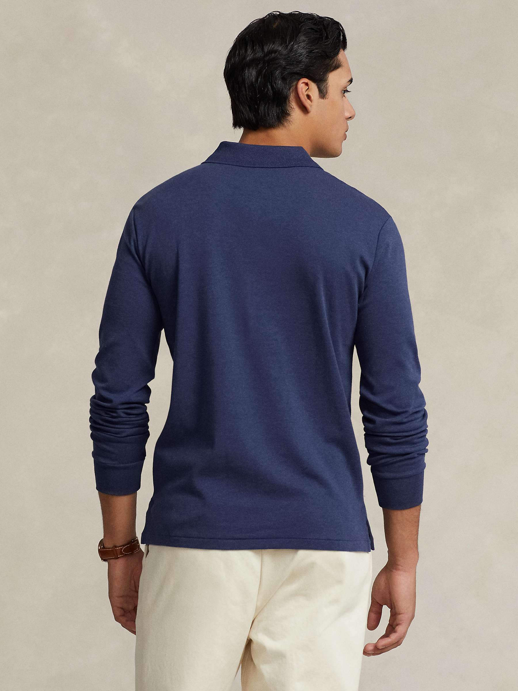 Buy Polo Ralph Lauren Slim Fit Soft Cotton Polo Shirt, Camel Online at johnlewis.com