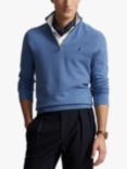 Polo Ralph Lauren Long Sleeve Quarter Zip Jumper, Blue