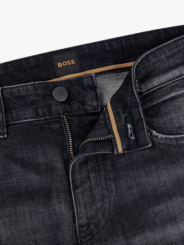 BOSS Delware Denim Jeans, Charcoal
