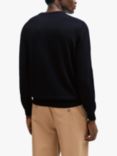 BOSS Pacas Cotton Sweatshirt, Navy