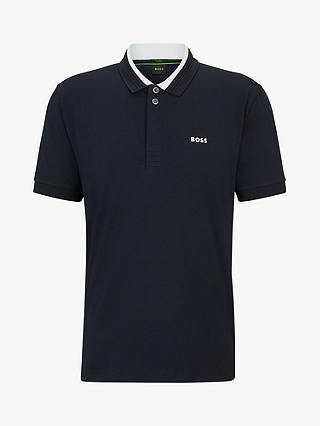 BOSS Paddy 402 Polo Shirt, Dark Blue