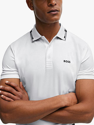 BOSS Paule 100 Polo Shirt, White