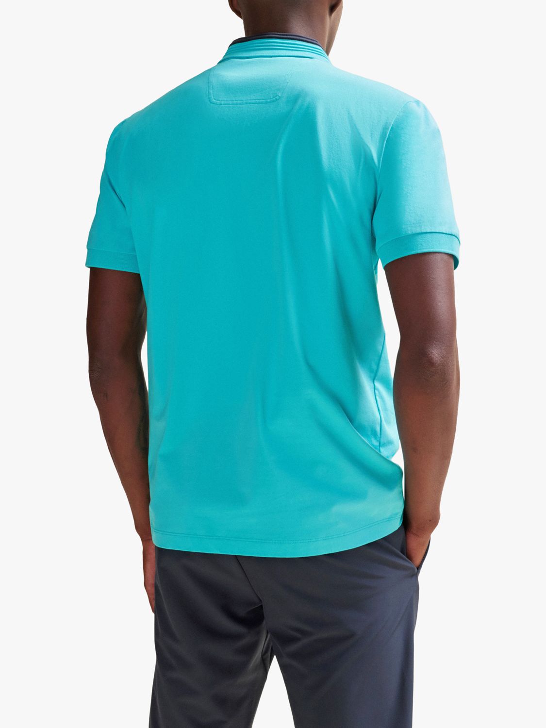 Buy BOSS Paddy 367 Polo Shirt, Teal Online at johnlewis.com