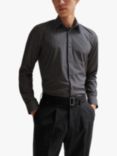 BOSS P-Roan Kent Long Sleeve Shirt, Grey, Grey