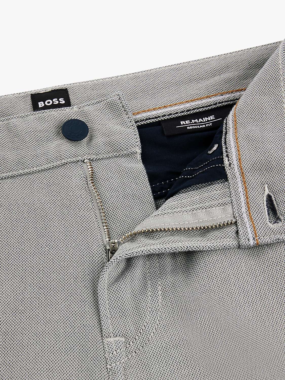 Buy BOSS Re.Maine Denim Jeans, Dark Blue Online at johnlewis.com