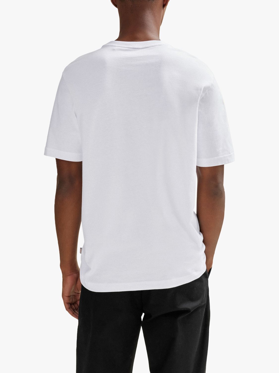 BOSS TeScorpion 101 Natural T-Shirt, White/Black, XXXL