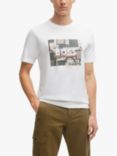 BOSS Collection Theme T-Shirt, White/Multi