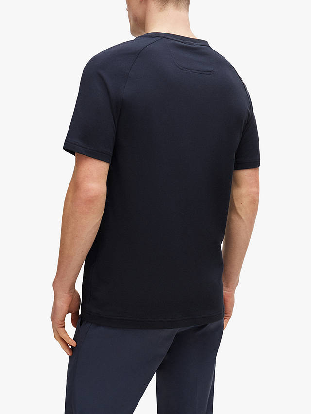BOSS Tee 2 402 Short Sleeve T-Shirt, Dark Blue