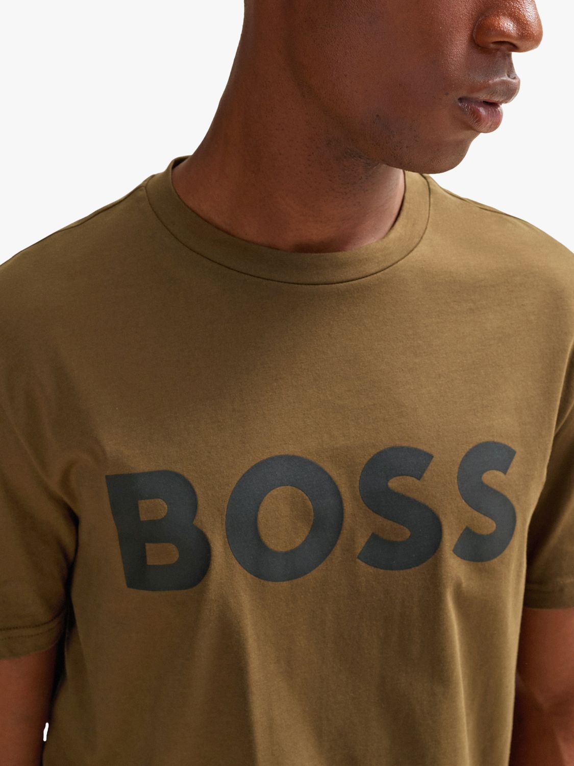 BOSS Thinking 368 T-Shirt, Green, L