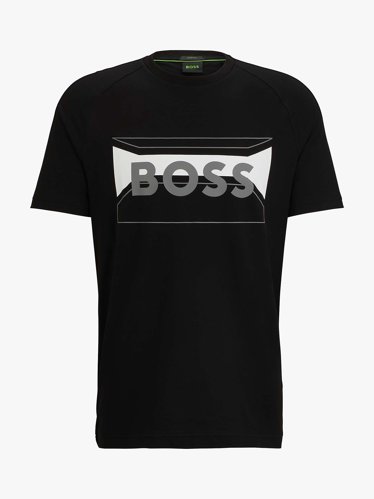 Buy BOSS Tee 2 Short Sleeve T-Shirt, Black Online at johnlewis.com
