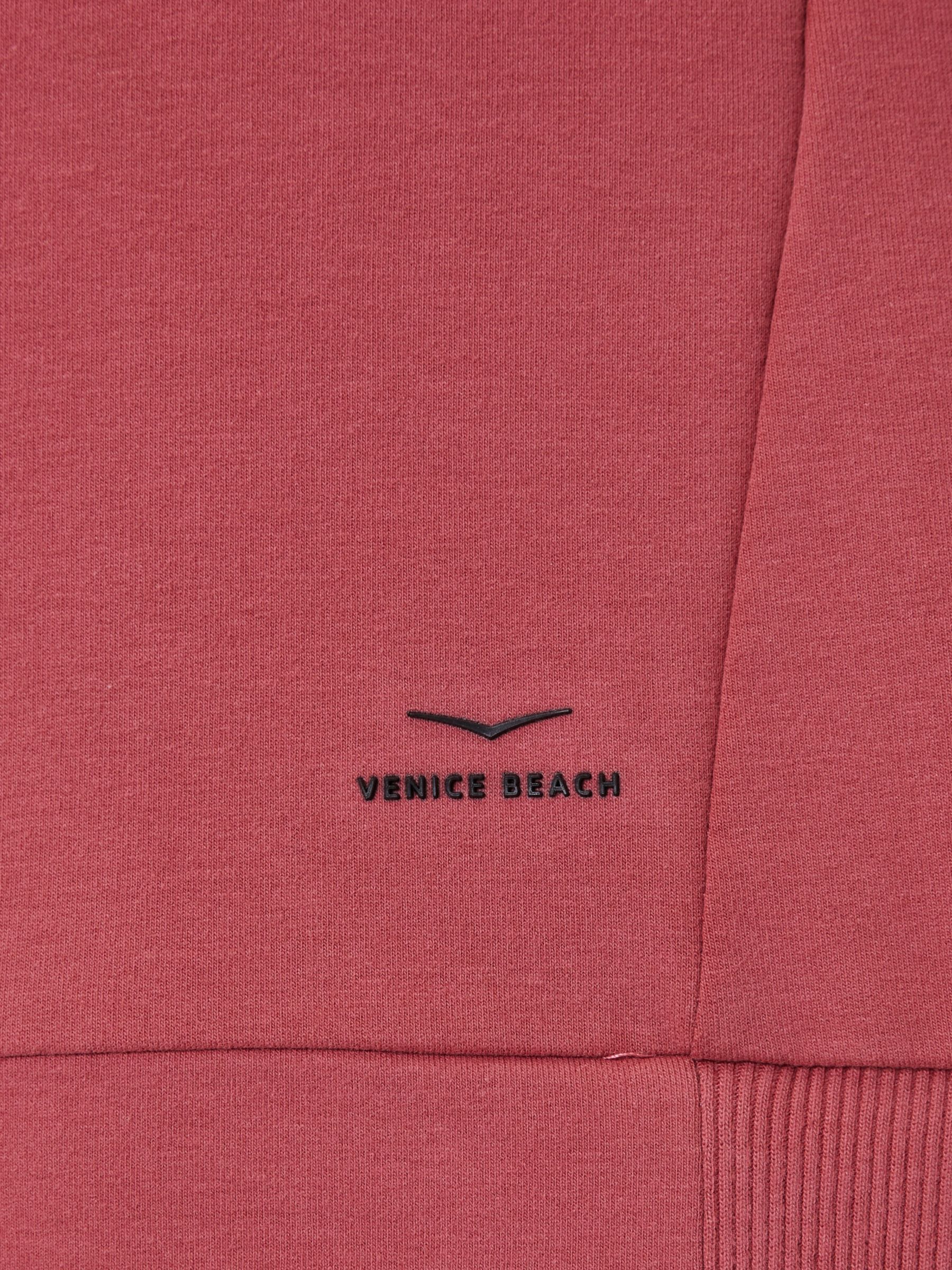 Buy Venice Beach Jil Cotton Blend Hoodie, Deep Red Online at johnlewis.com