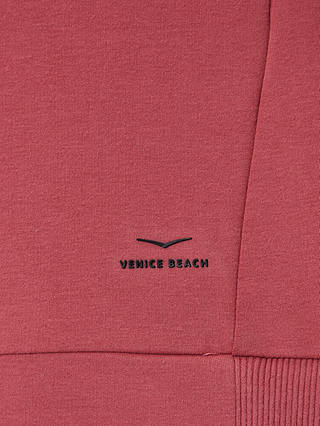 Venice Beach Jil Cotton Blend Hoodie, Deep Red