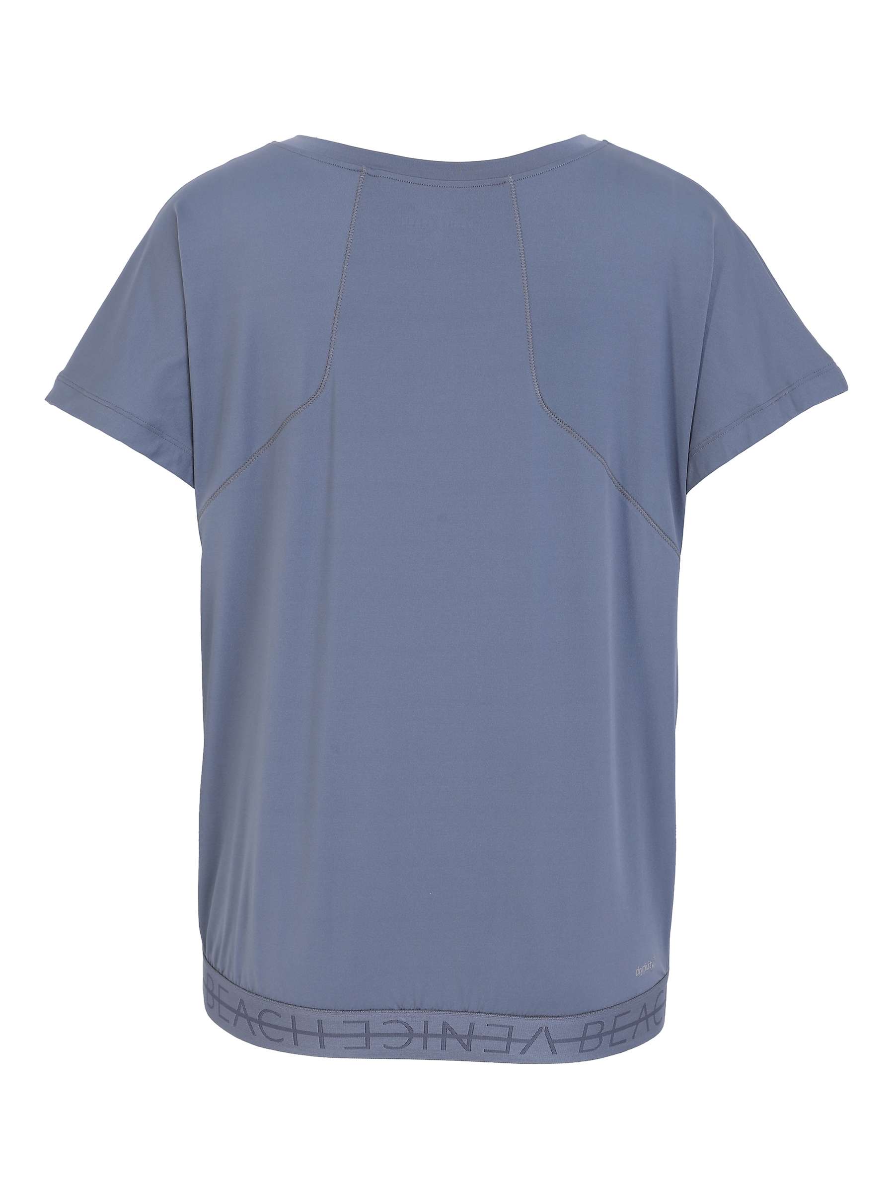 Buy Venice Beach Melodie V-Neck Training T-Shirt, Mirage Grey Online at johnlewis.com