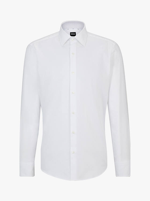 BOSS H-Joe Kent Long Sleeve Shirt, White