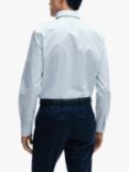 BOSS H-Hank Spread Long Sleeve Shirt, Pastel Blue