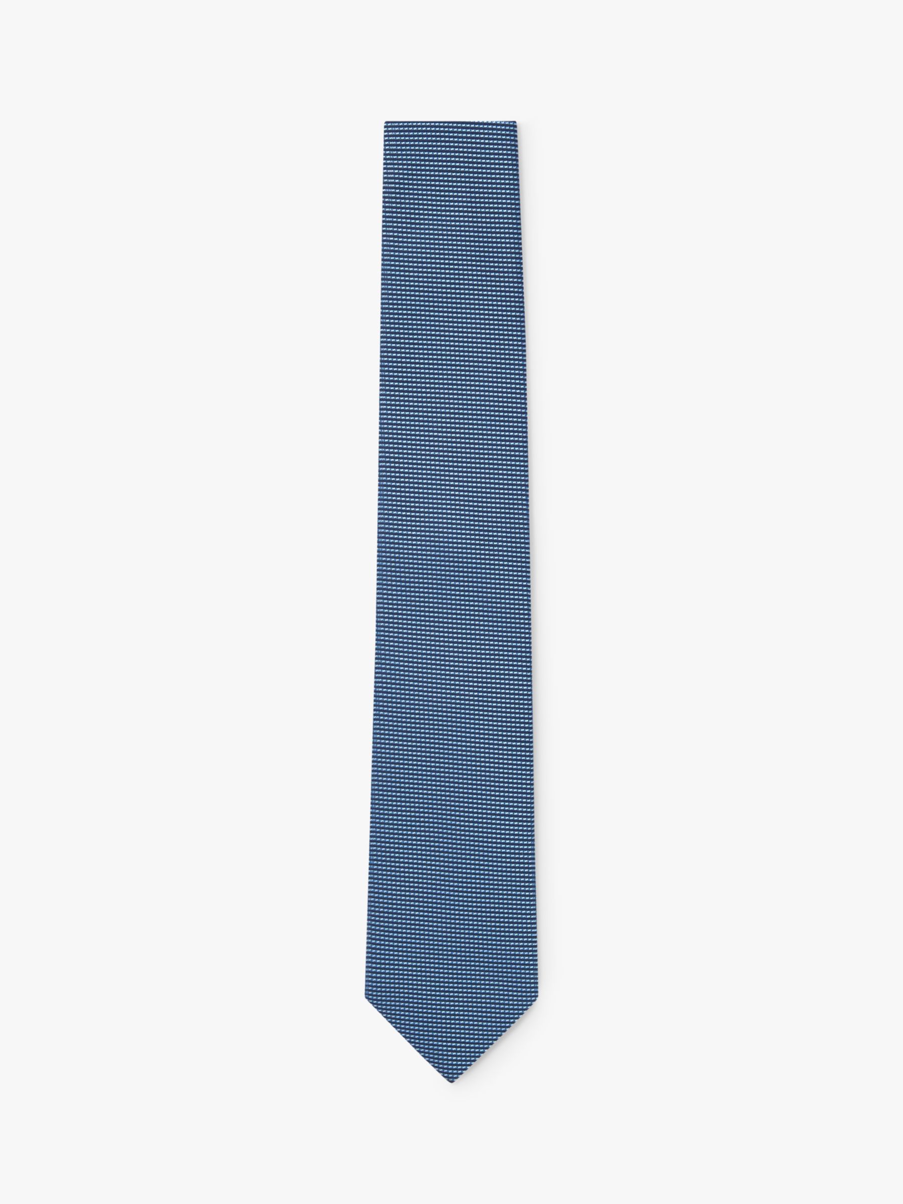 BOSS H-Tie, Blue at John Lewis & Partners